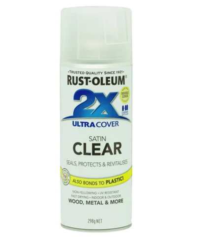 Rust-Oleum 2x Ultra Cover Satin Clear Spray Miscellaneous