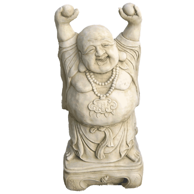 Hands Up Buddha Statue