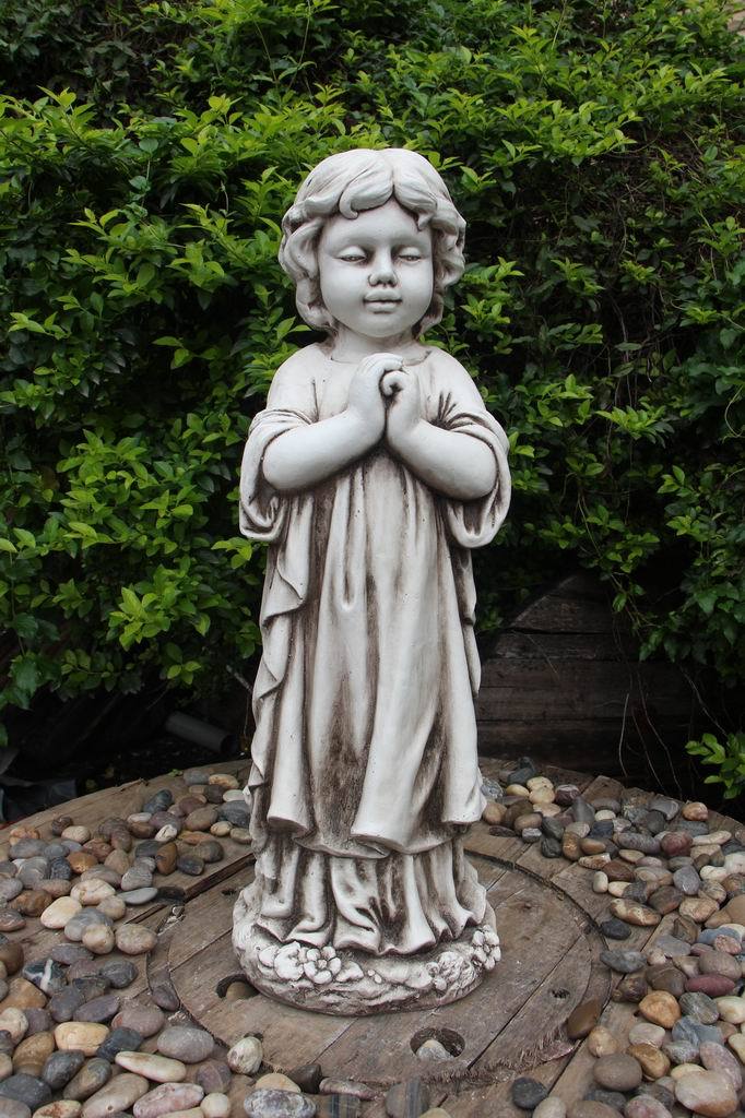 Child Praying Standing Statue Statue