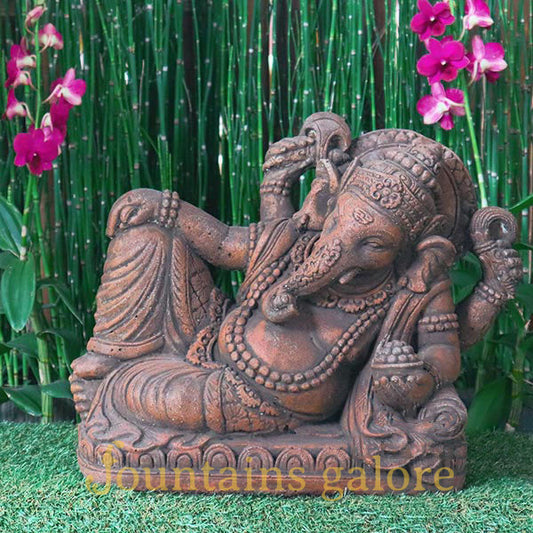 Laying Ganesha Statue