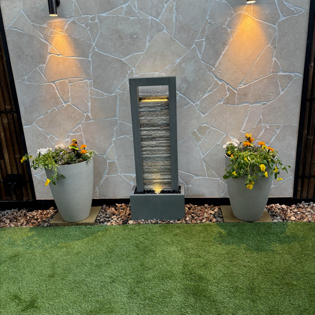 Raining Shower Panel Water Feature Water Feature