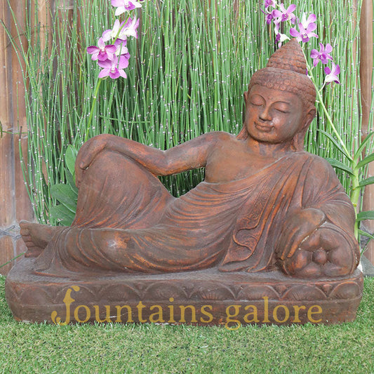 Laying Thai Buddha 47cm Statue Statue Galleria Imports  