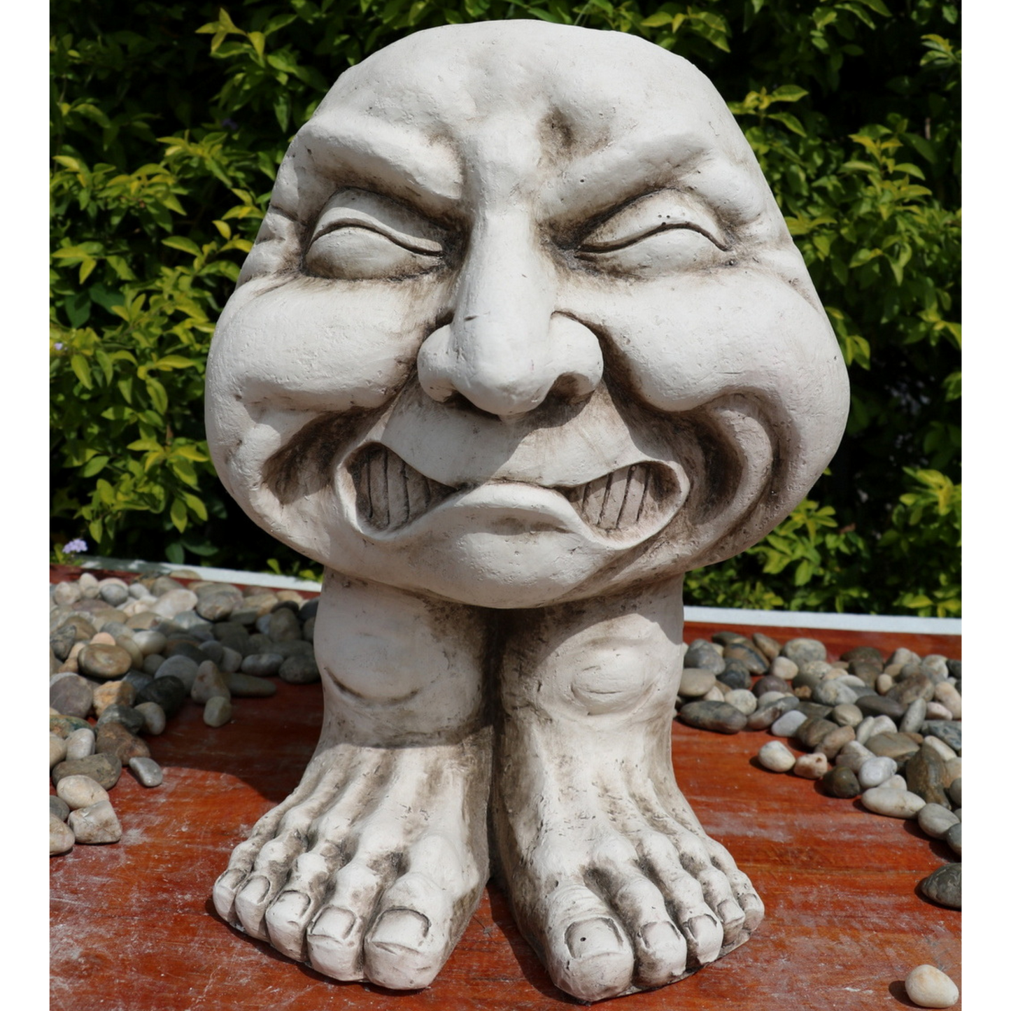 Funny Head & Feet Statue 02 Statue