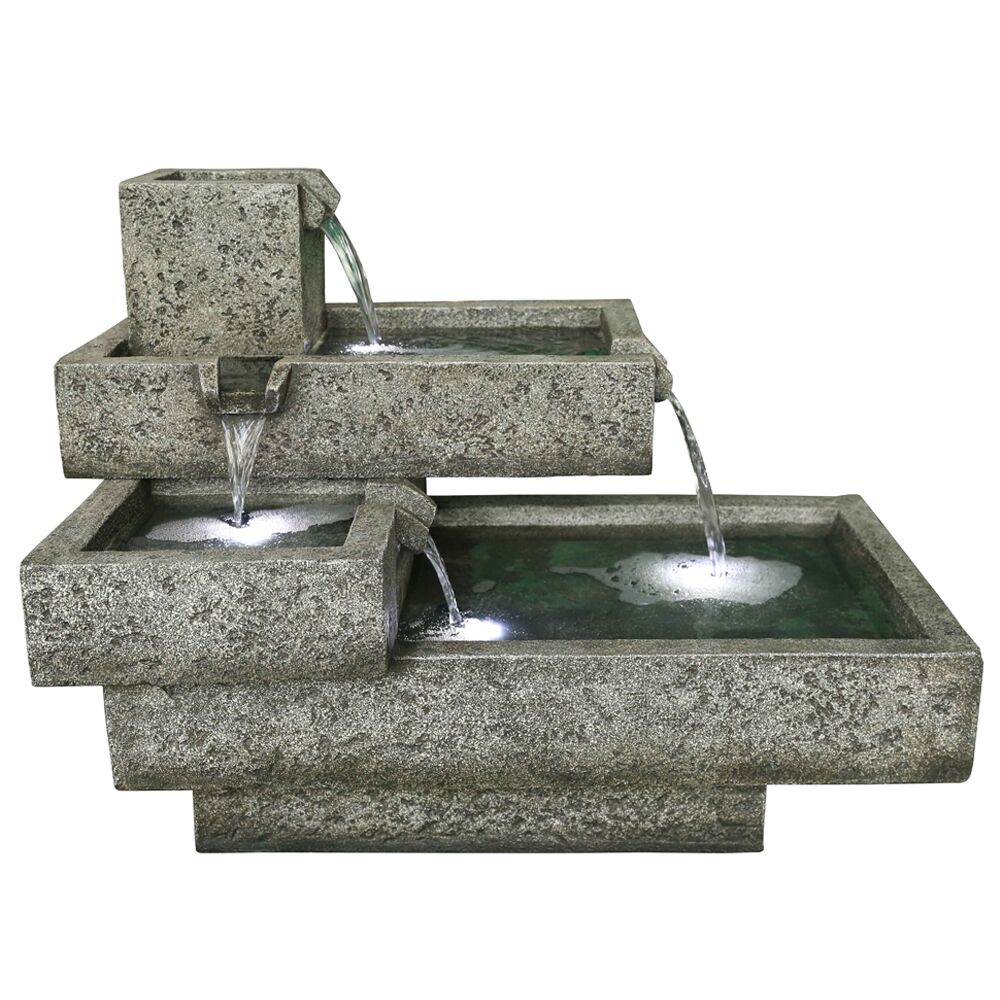 Trinity Water Feature Tiered Serenity Water Feature Water Fountain