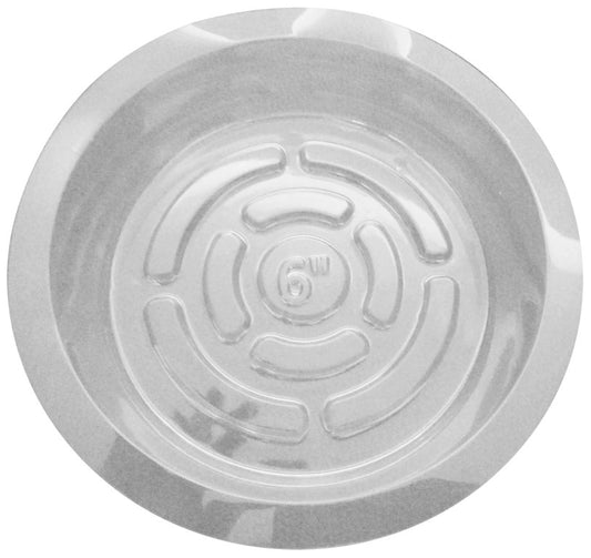 Vinyl Saucer Clear 12.3cm