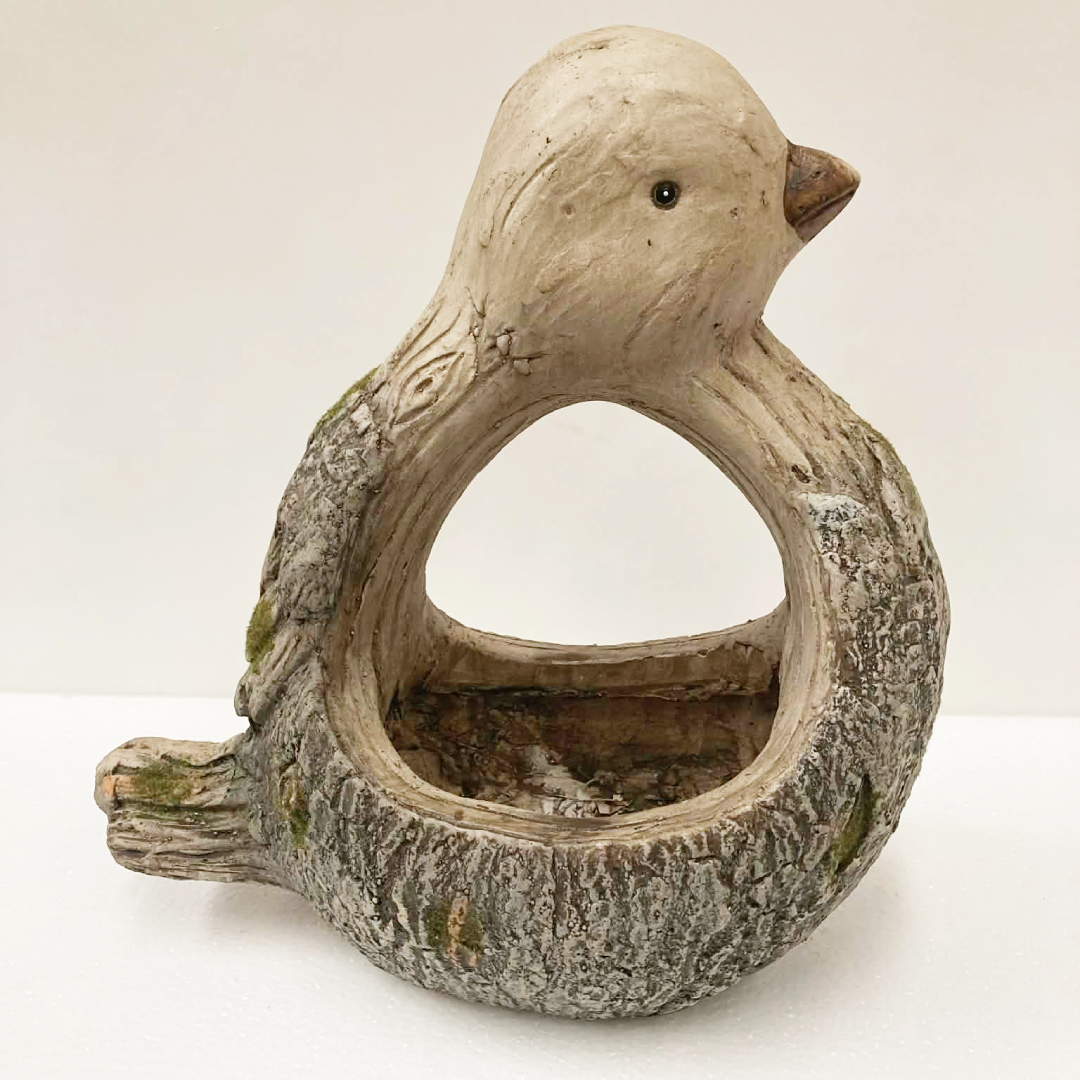 Moss Bird Planter Pots & Planters