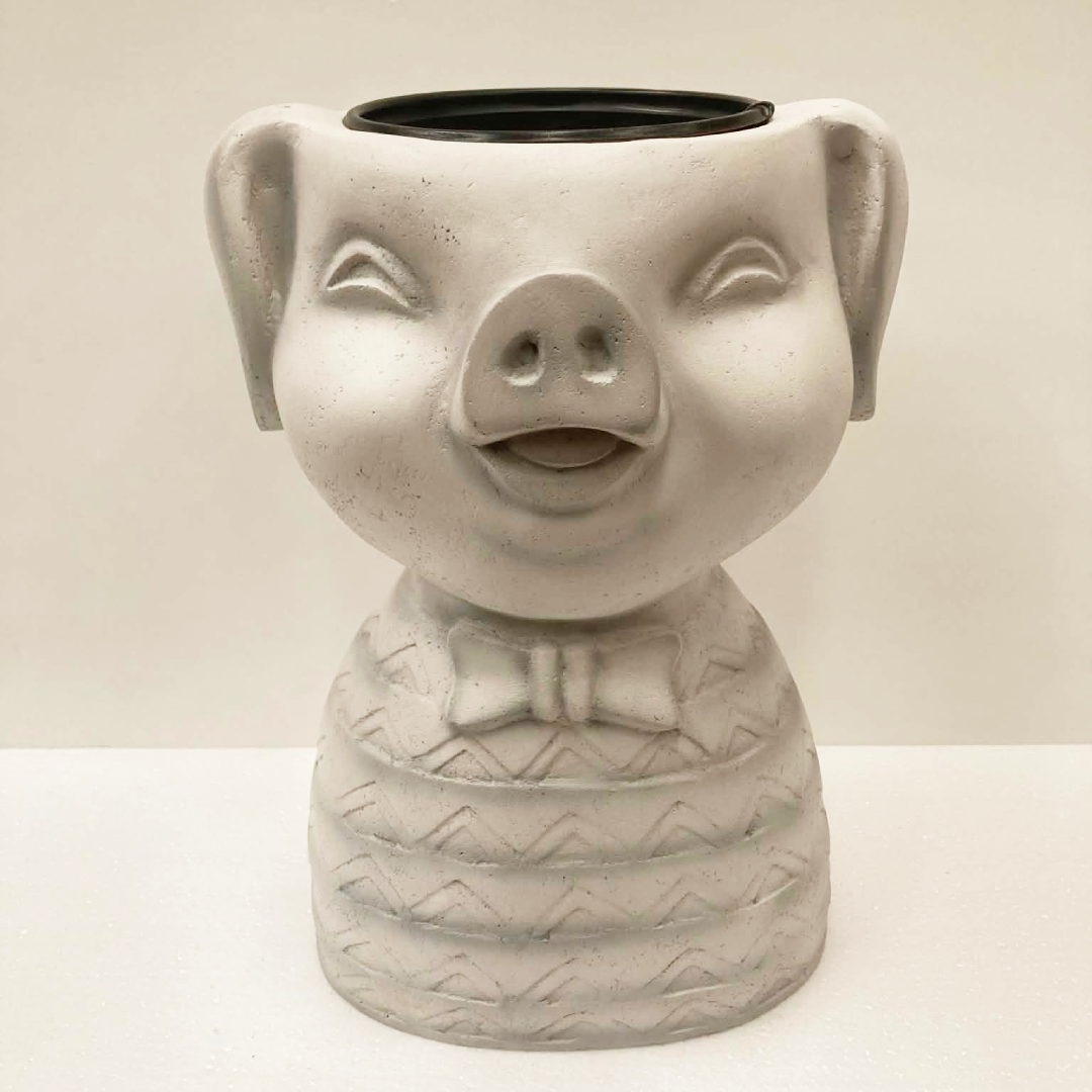 38cm Pig Farm Planter Pot