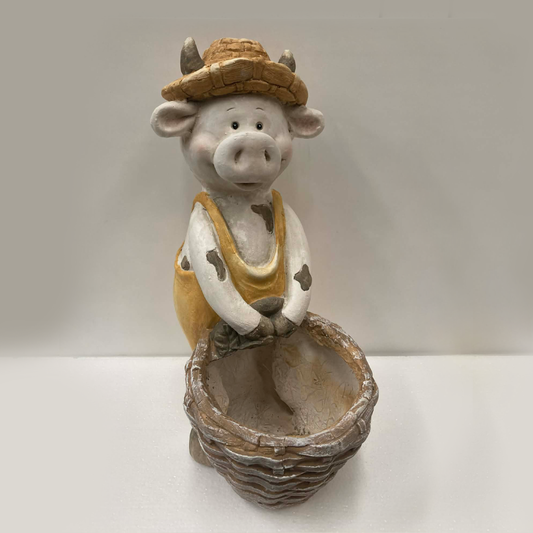 Harvest Pig Planter Pot