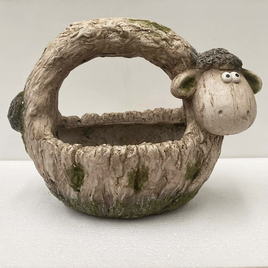 Moss Sheep Planter Pots & Planters