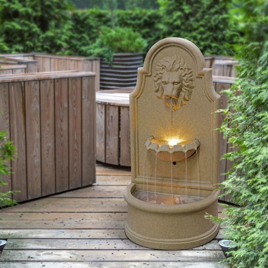 Fountain - Leonis - PE - with lights Water Feature Fountain