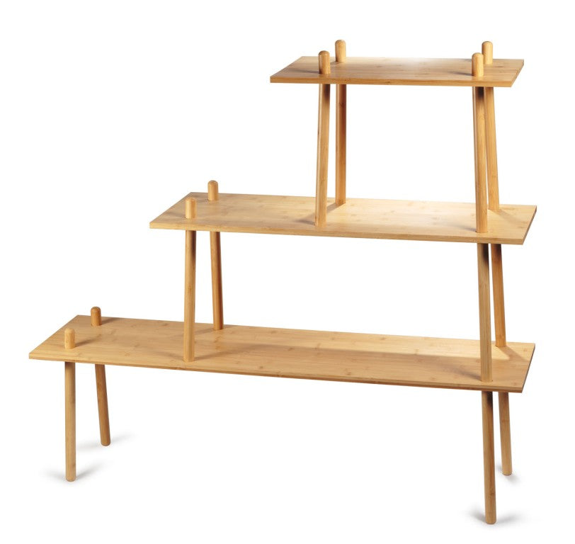 Bamboo Indoor Planter Stand Large Pots & Planters