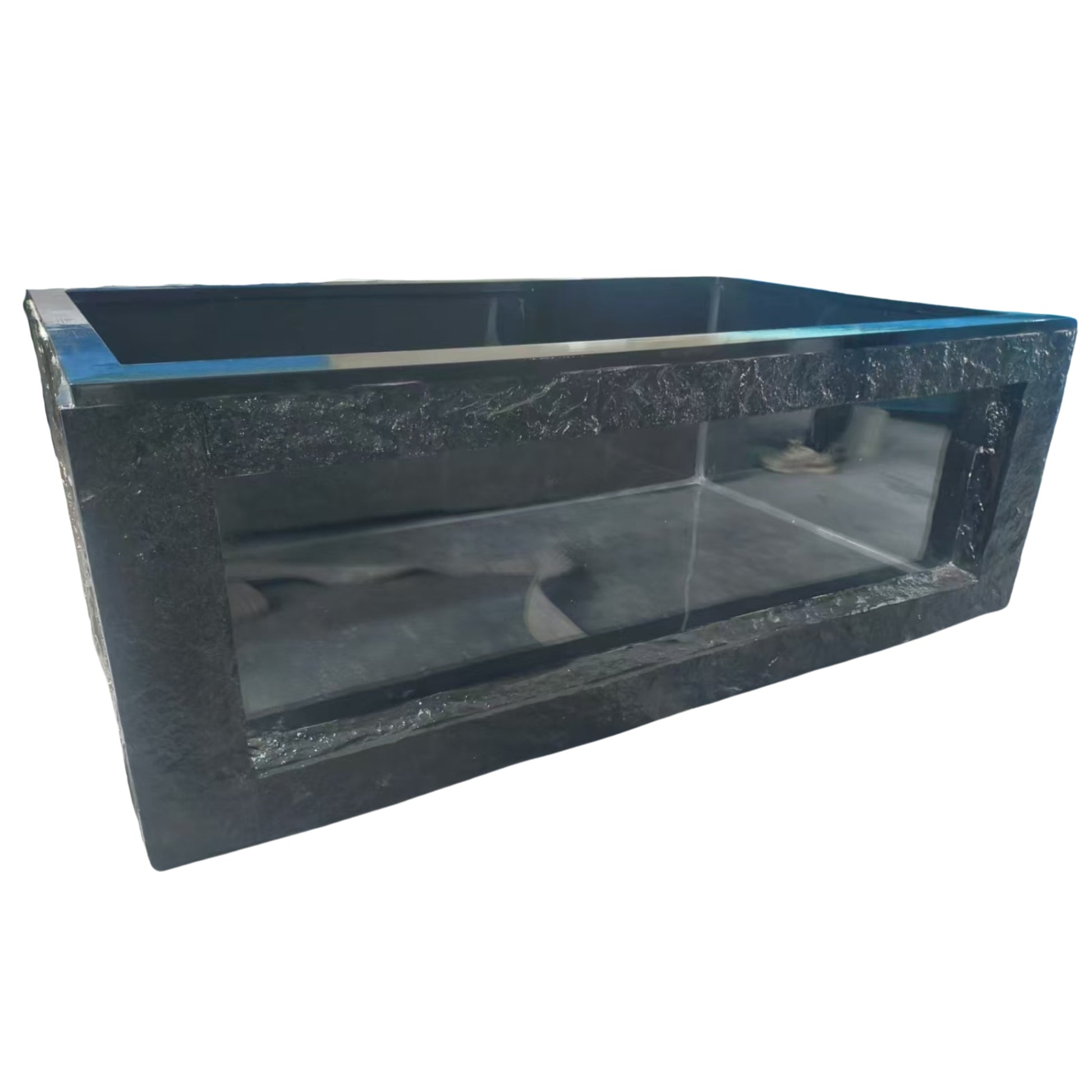 Premium Fibreglass Outdoor Indoor Fish Pond Aquarium with Viewing Window Aquarium & Fish Tank  