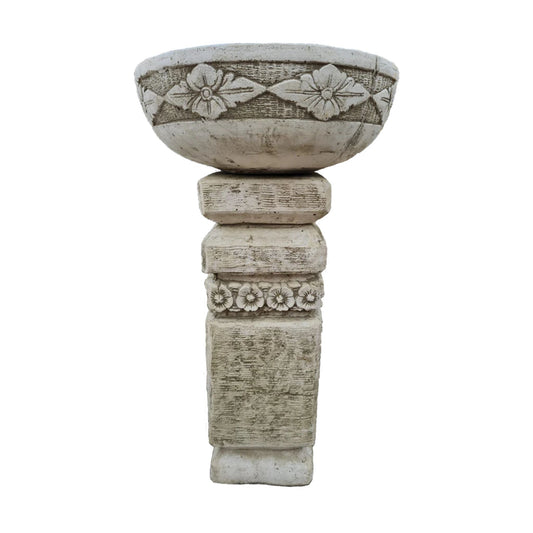 Frangipani Birdbath Bird Bath  