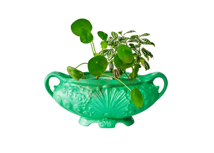 Planter with Handles (40cm) Pots & Planters Green 