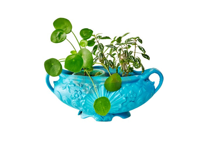 Planter with Handles (40cm) Pots & Planters Teal 