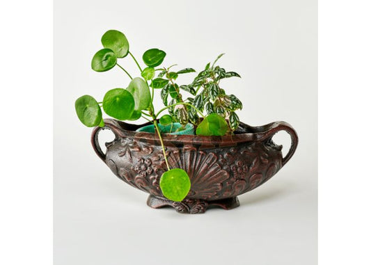 Planter with Handles (Rust)