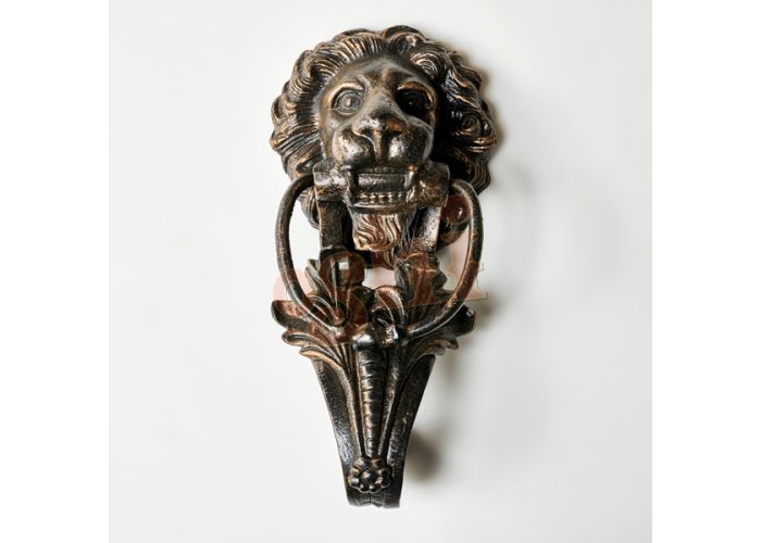 Lion Knocker Ex Lge 37cm 5kg Décor  