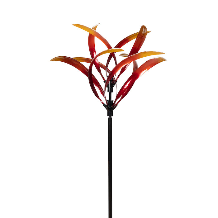 Wind Spinner Grevillea Flame Decor  
