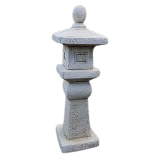 Tall Narrow Lantern Statue  