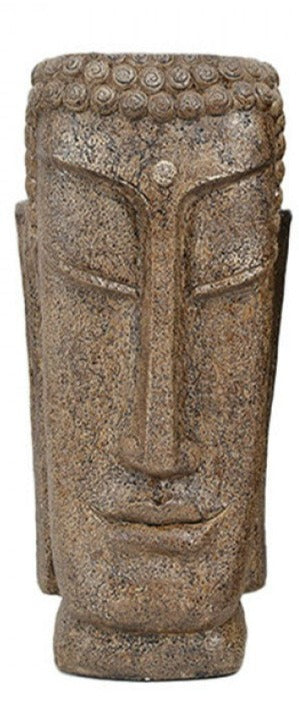 Medium Magnesia Buddha Planter Statue Bronze 