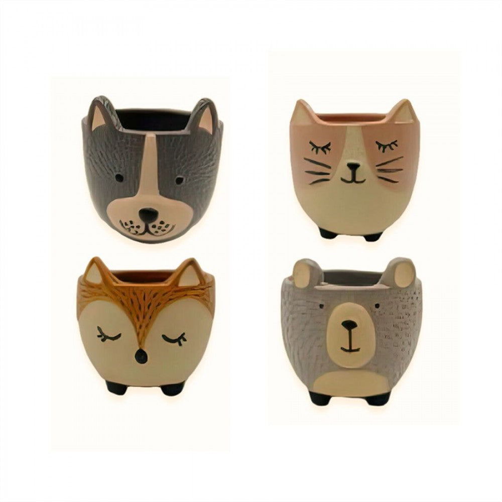 7.9cm Ceramic Animal Pot Pot