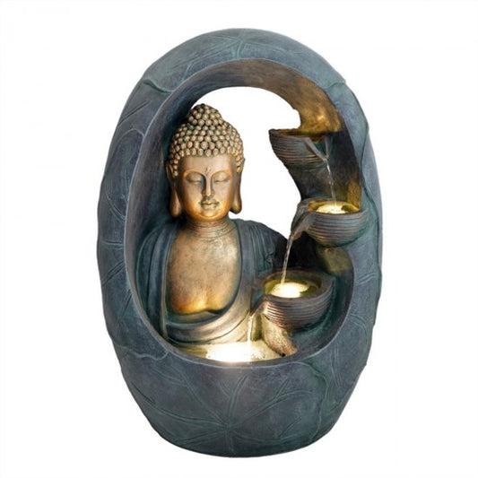 Resin Buddha Garden Fountain Statue