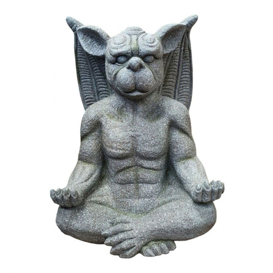 Yoga Gargoyle Ornaments Statue  