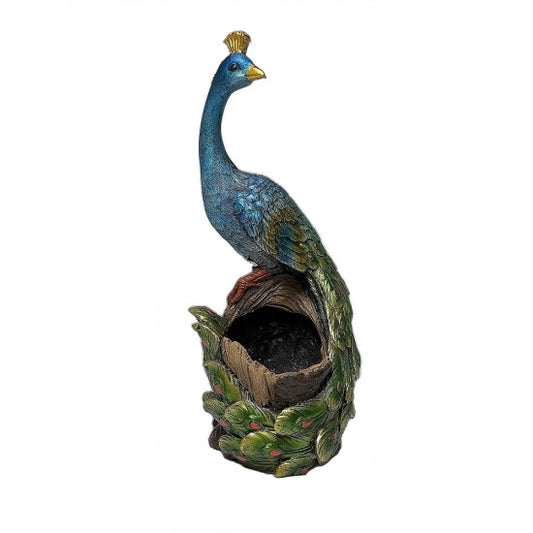 MgO Peacock Flower Pot Statue
