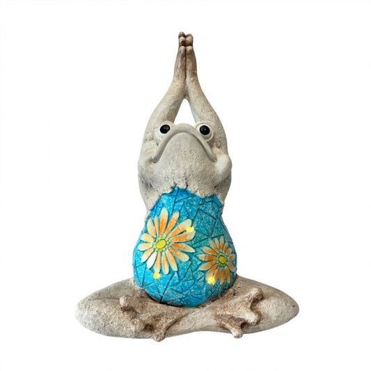 MgO Yoga Frog Statue