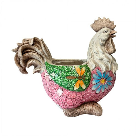 MgO Rooster Pot Pots & Planters