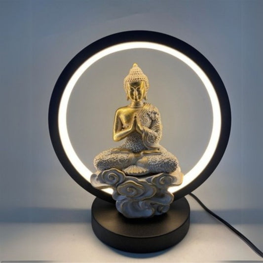 Buddha Table Lamp (USB) Decor