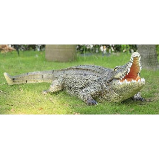 Fiberglass Crocodile Statue