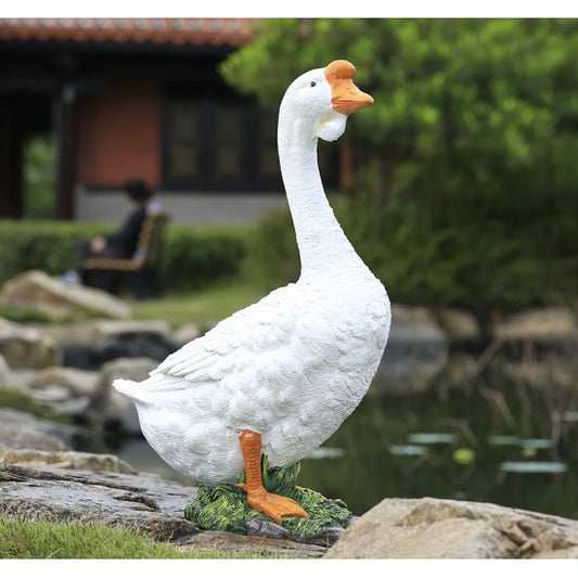 Fiberglass Goose Statue