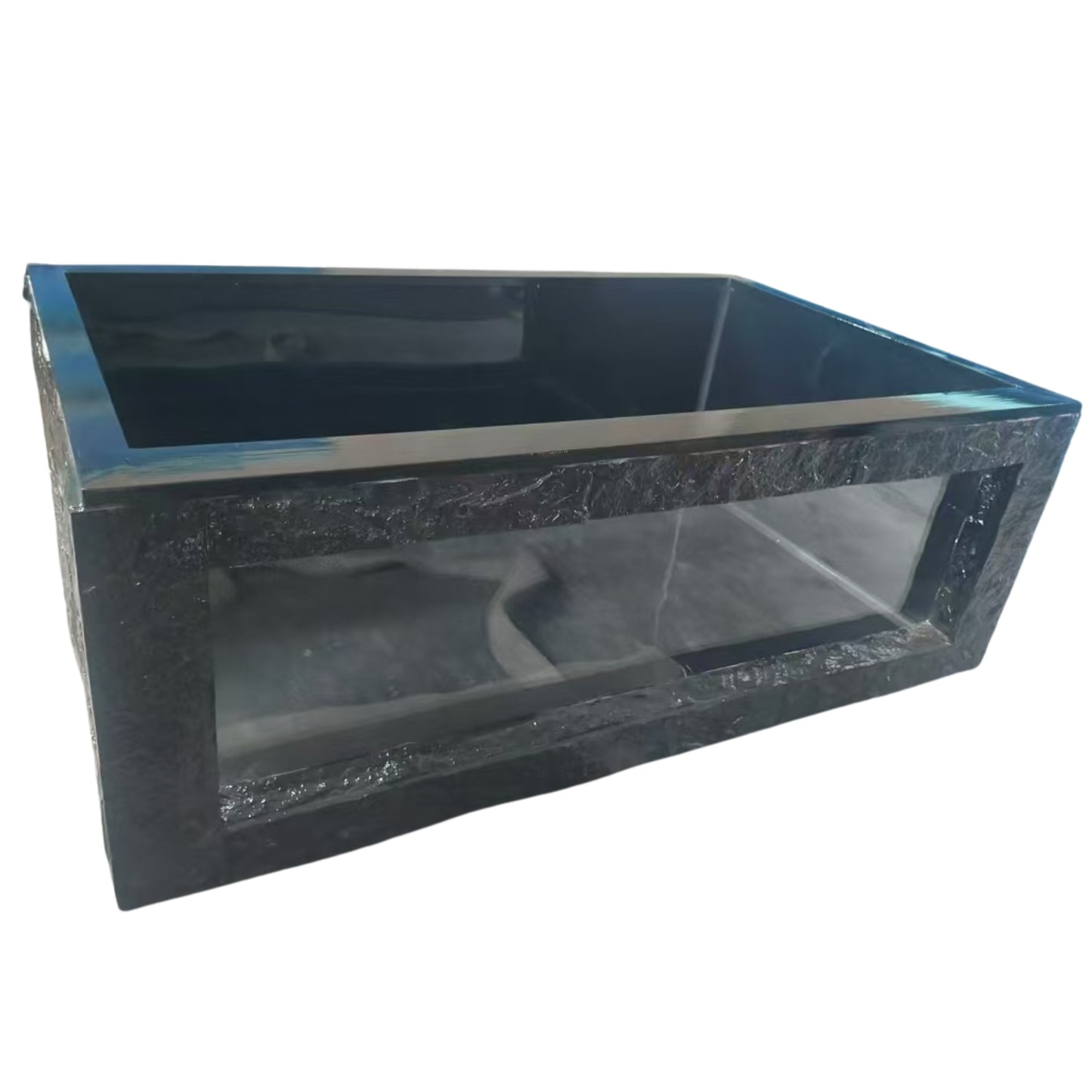 Premium Fibreglass Outdoor Indoor Fish Pond Aquarium with Viewing Window Aquarium & Fish Tank  