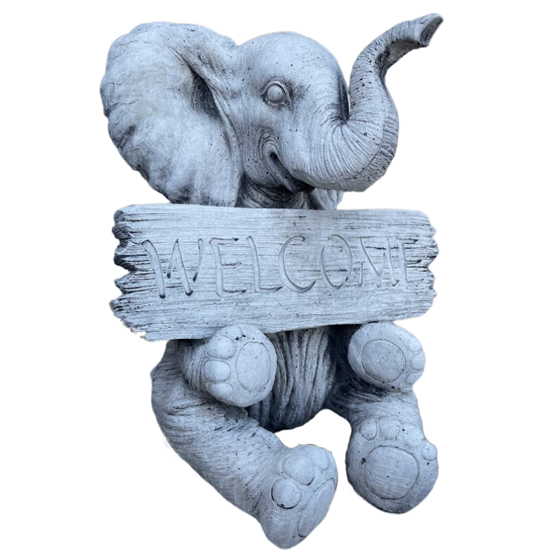 Welcome Elephant Statue  