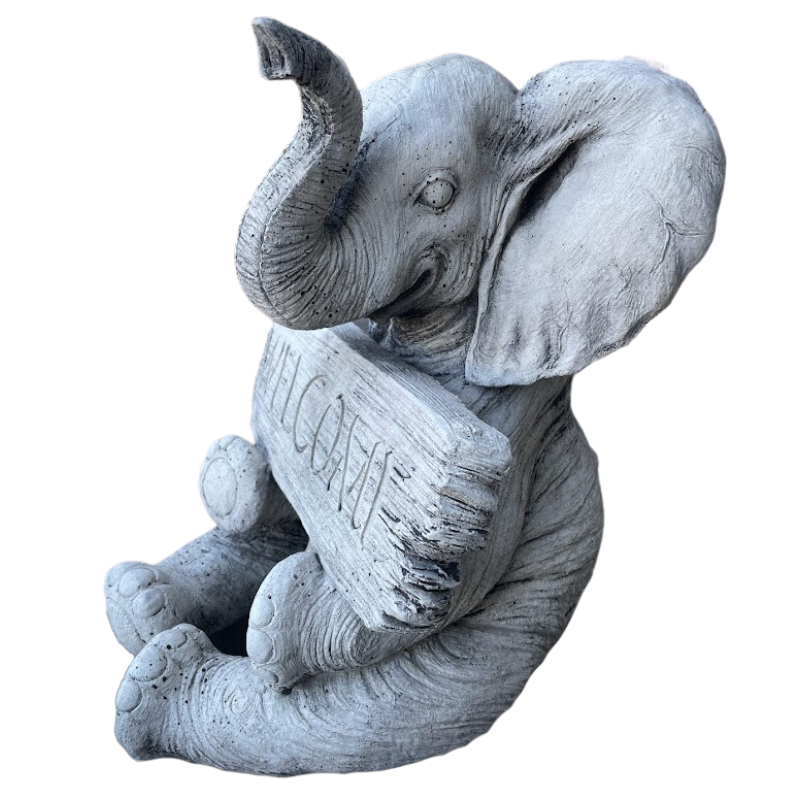 Welcome Elephant Statue  