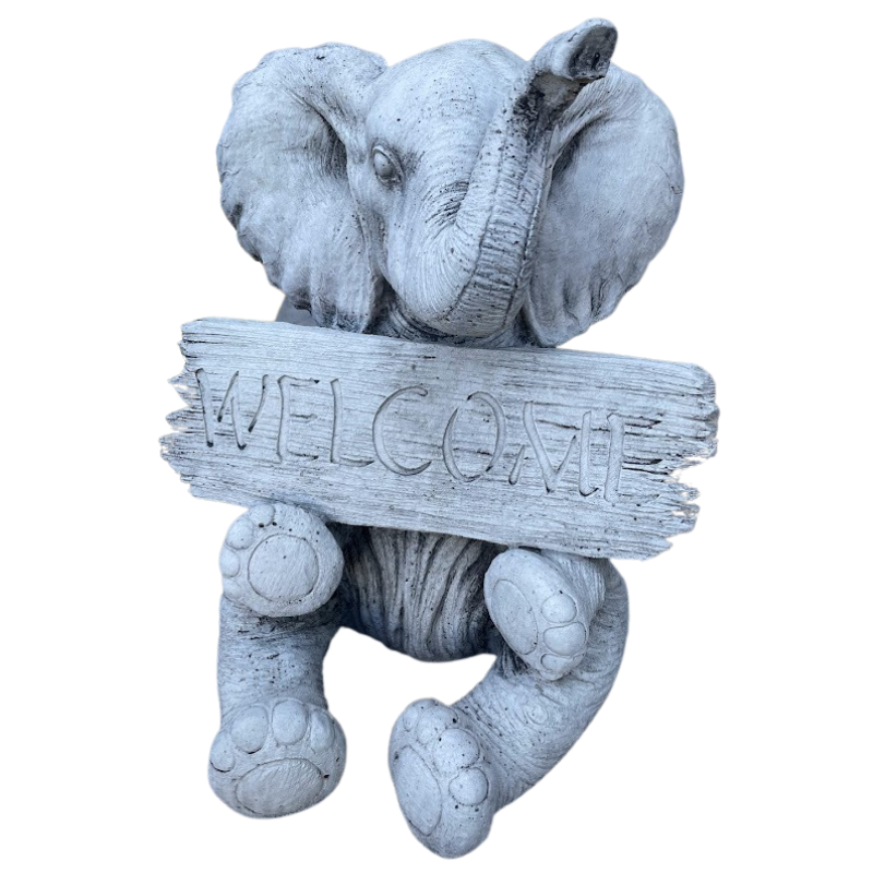 Welcome Elephant Statue  