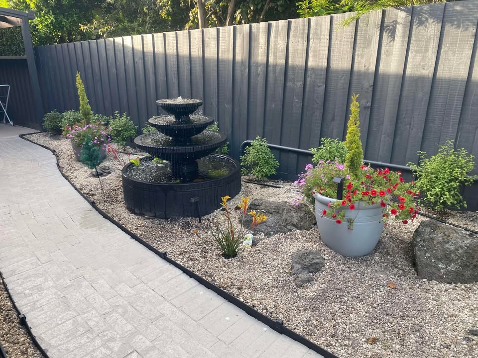 Aqua Falls Fountain Water Feature