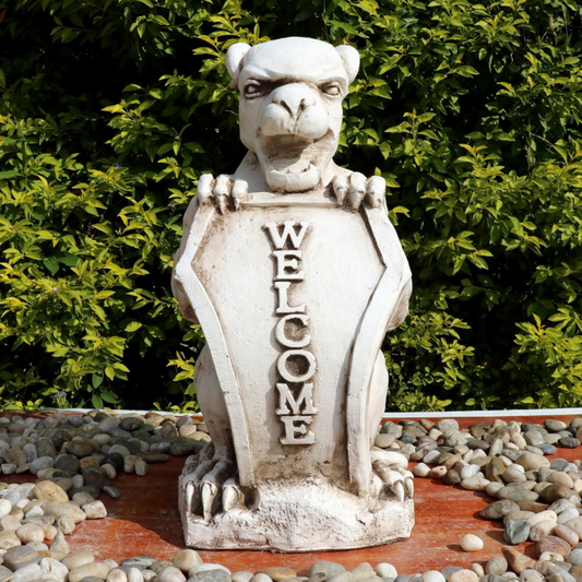Welcome Gargoyle Statue Statue
