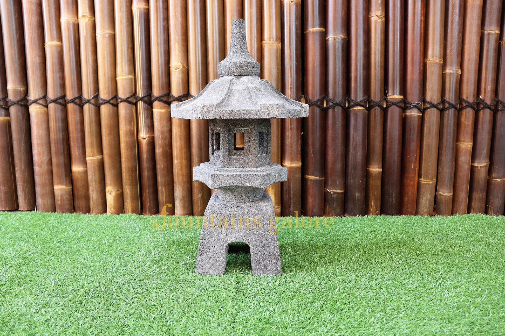 Lava Stone Lantern (62cm to 155cm) Statue Mini (62cm) 