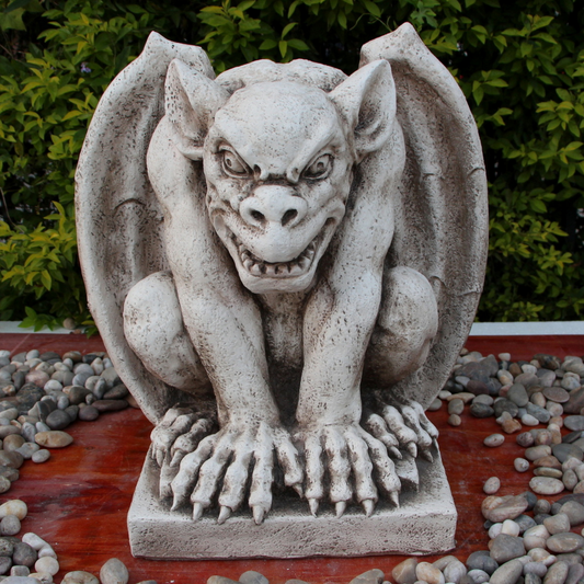 Cross-eyed Gargoyle Statue Statue