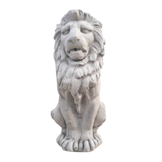 Guardian Lion Statue Grey