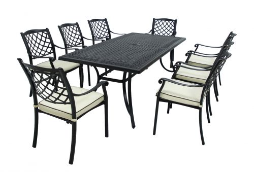 Positano Aluminium 9 PCE Setting   