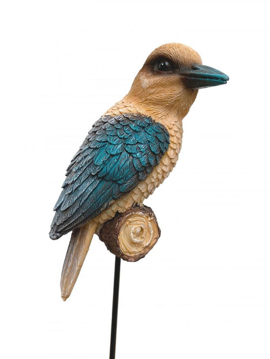 Baby Kookaburra on Stick Statue  