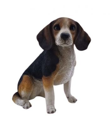 Sitting Beagle Statue  