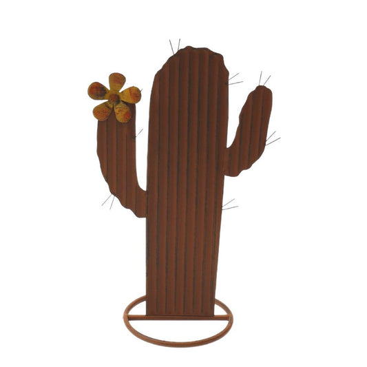 Saguaro Cactus Stand Decor  