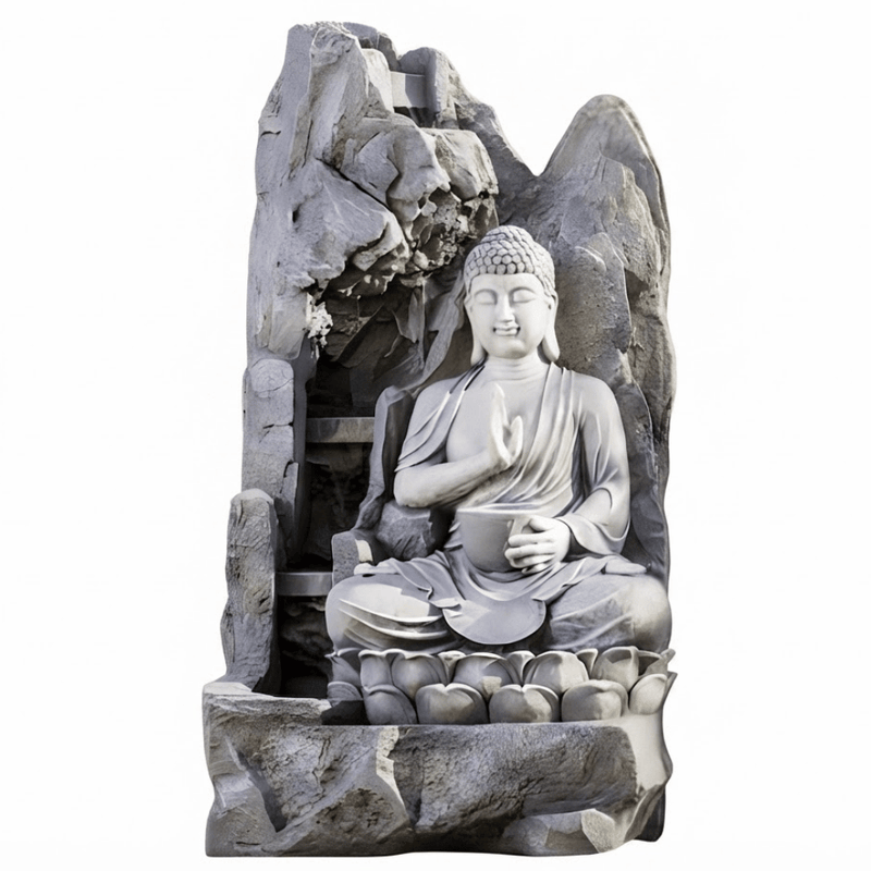 Buddha Lotus Grotto Fountain