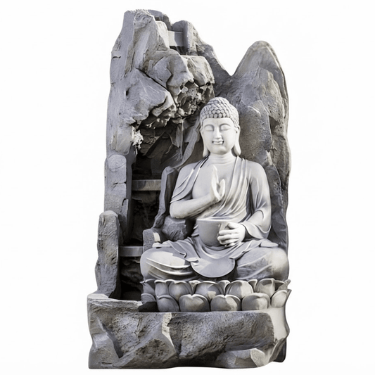 Buddha Lotus Grotto Fountain Fountain
