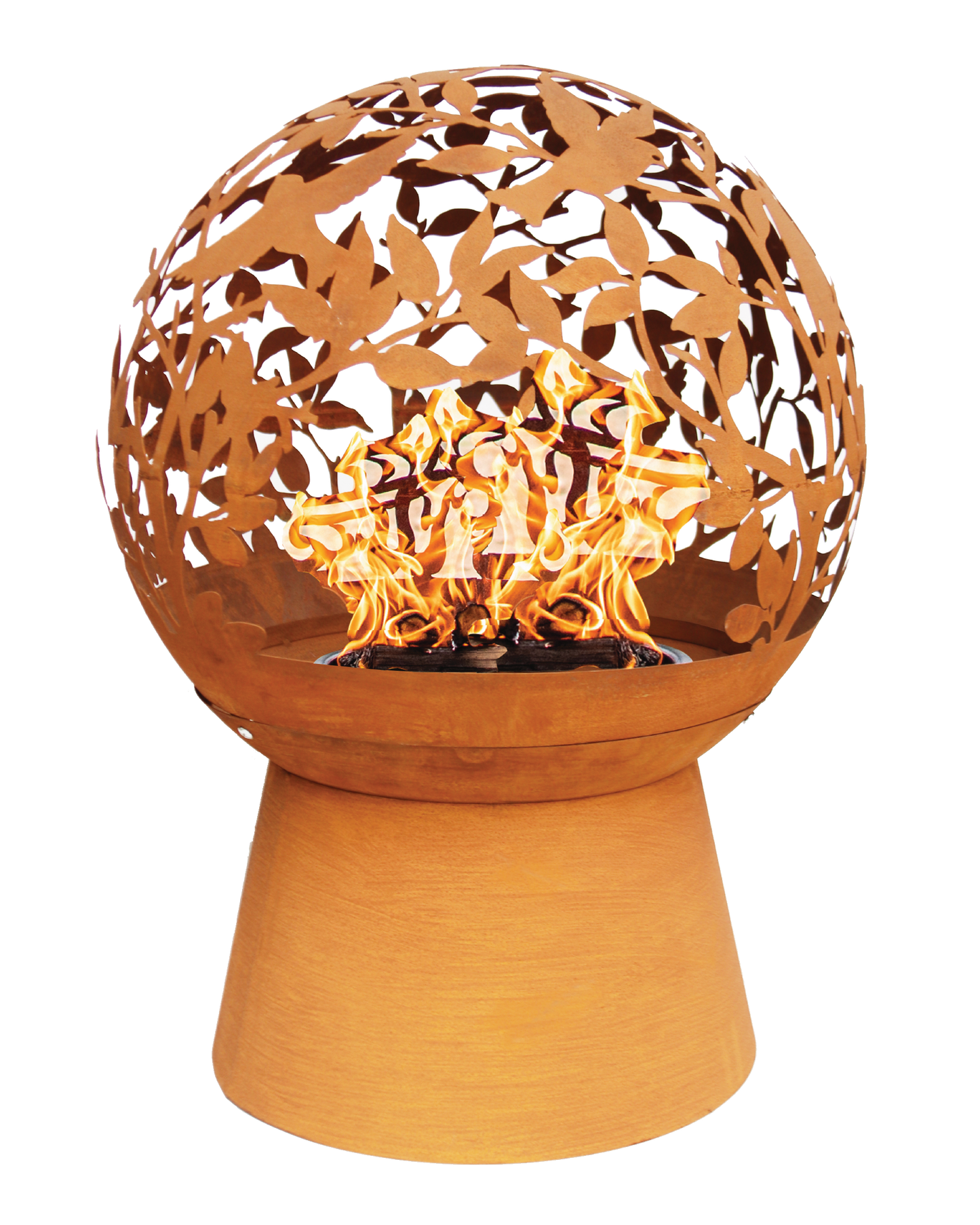 Nature Fire Pit Water Feature  