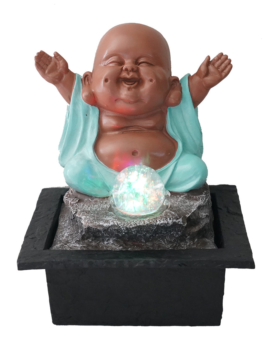 Happy Buddha Blessing Water Feature  